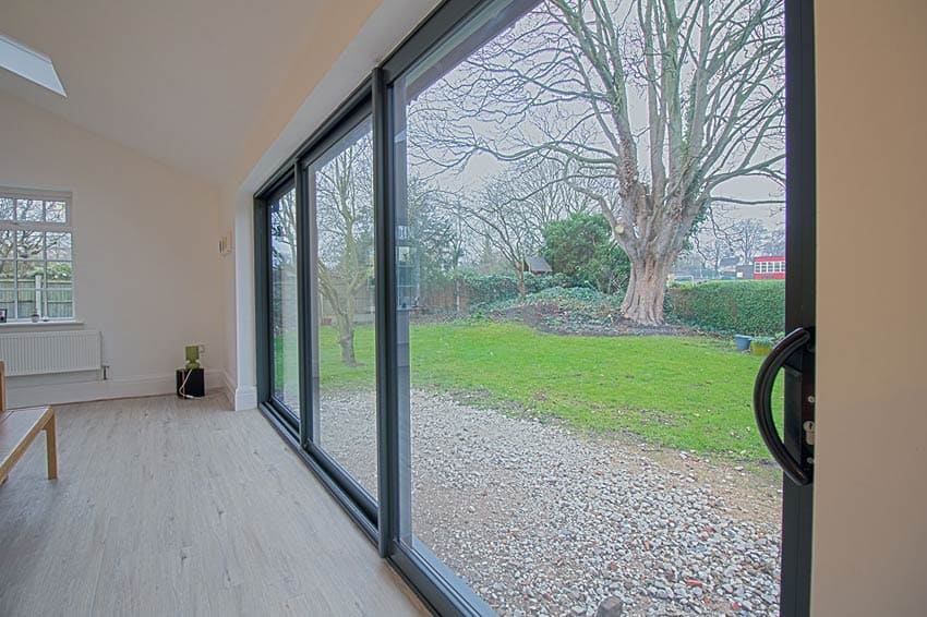 Allstyle aluminium sliding glass doors John Knight Glass