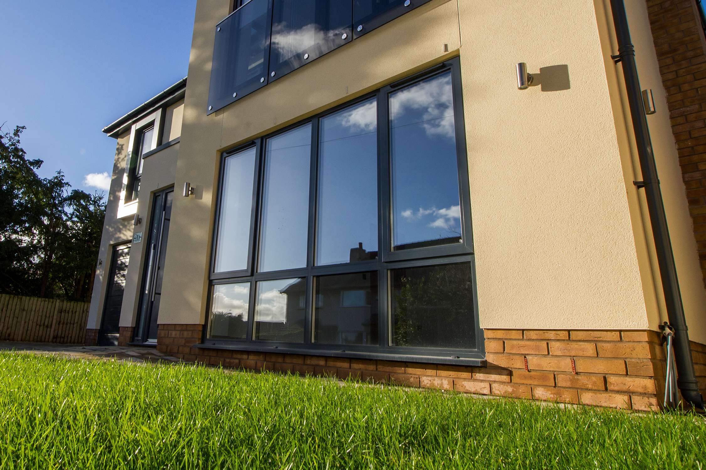 New build Aluminium Case Study Heswall Wirral