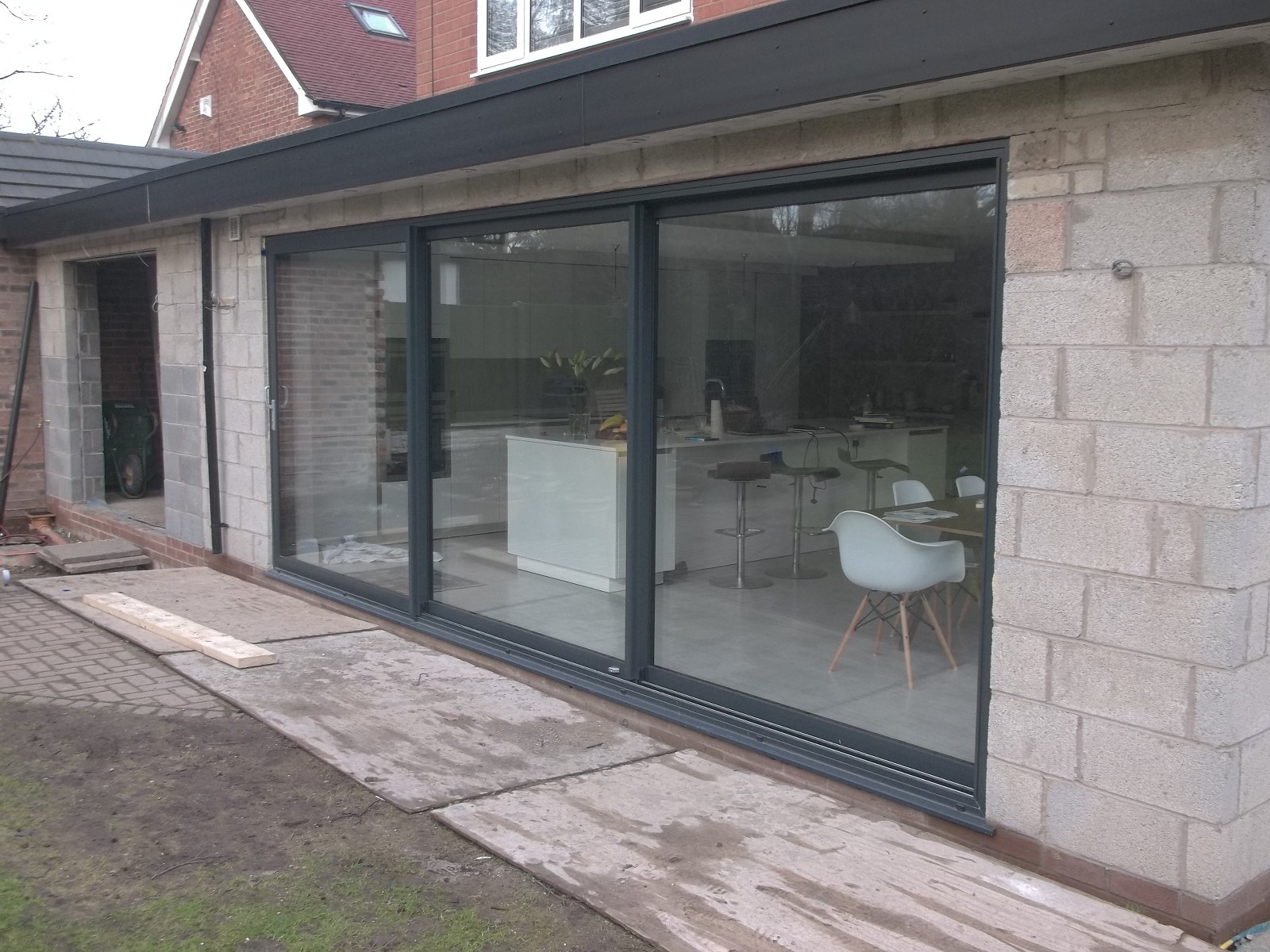 Design Large Sliding Doors oversized sliding glass doors exterior patio double large aluminium dutemann door installed on an orangery greasby wirral