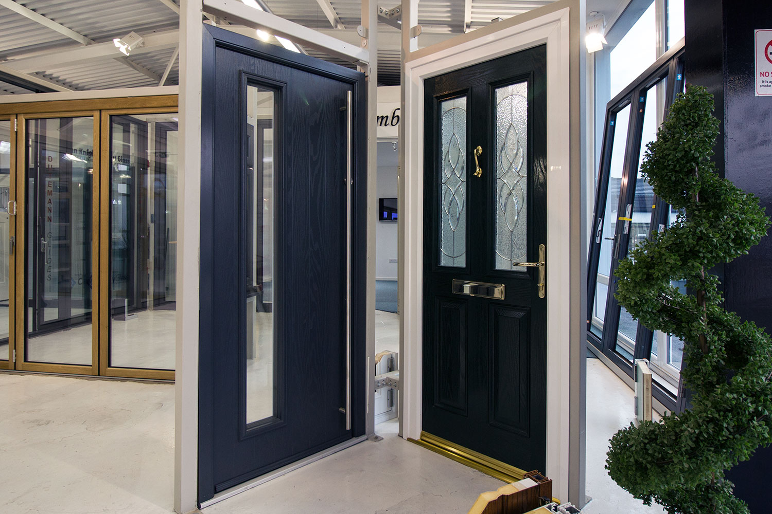 External Doors And Internal John Knight Glass