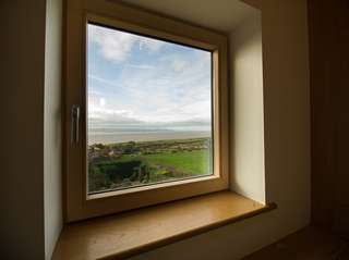 Internal view of Internorm window with views over to North Wales.