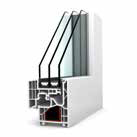  KF 220 Aluminium window profile