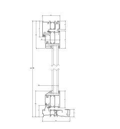 Low profile inward sill