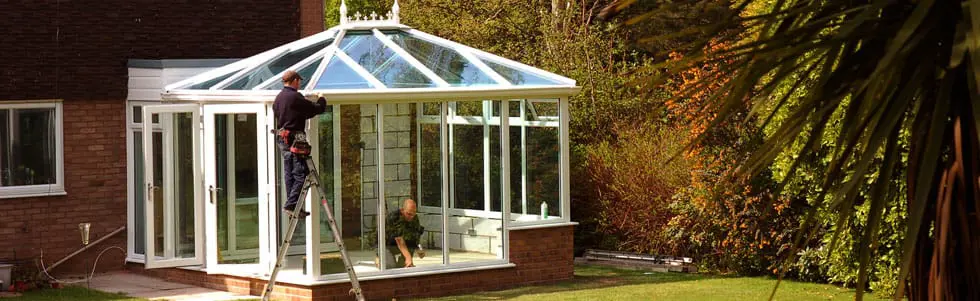 Conservatory Installation by John Knight Glass