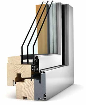 Internorm Home Soft HF 210 TIMBER/ALU - Window Profile