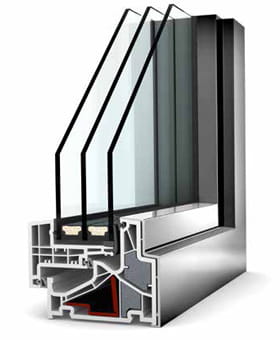 Internorm KF 500 UPVC/ALUMINIUM - Window Profile