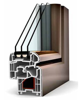 Internorm Ambiente KF 200 UPVC/ALU - Window profile