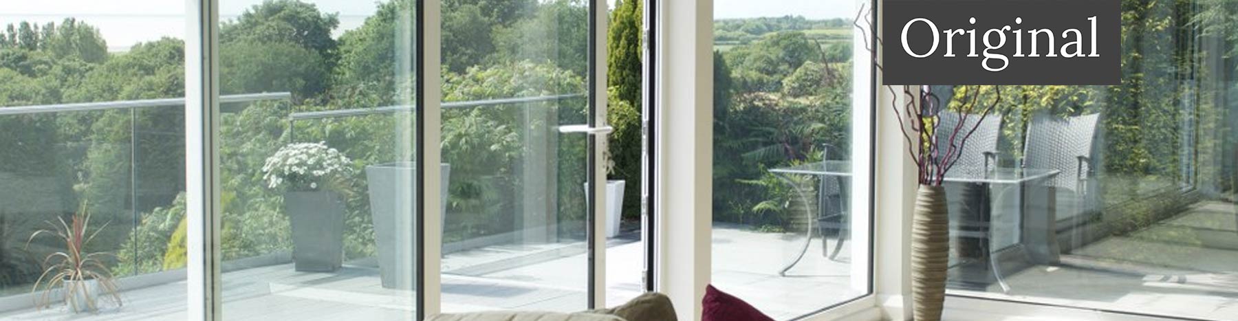 Original Aluminium Sliding Door John Knight Glass