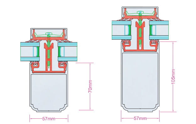 Ogee Rounded Profile