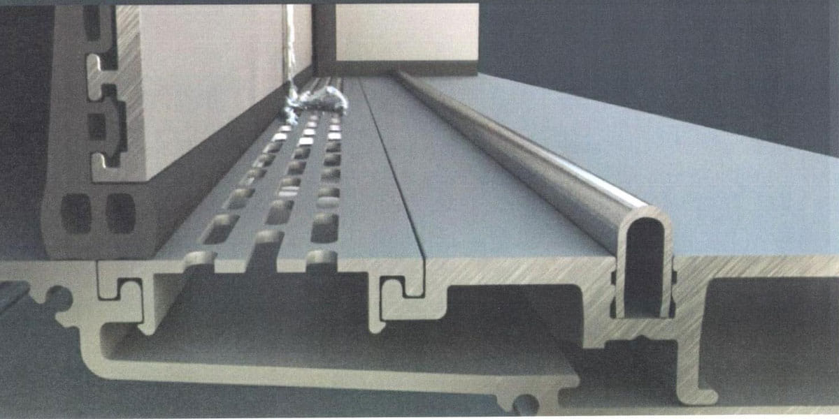 Dutemänn GlideS Large Sliding door John Knight Glass