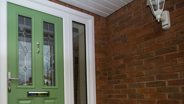 Green Entrance Door, Cheshire