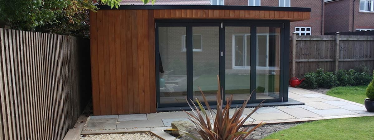 Garden Room installation, Cheshire