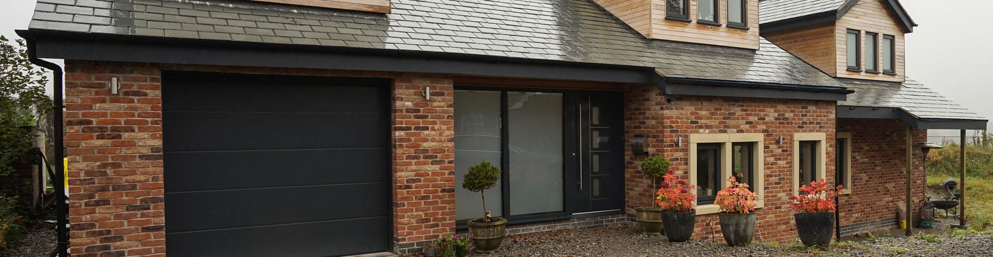 Aluminium window and door installation, Lymm