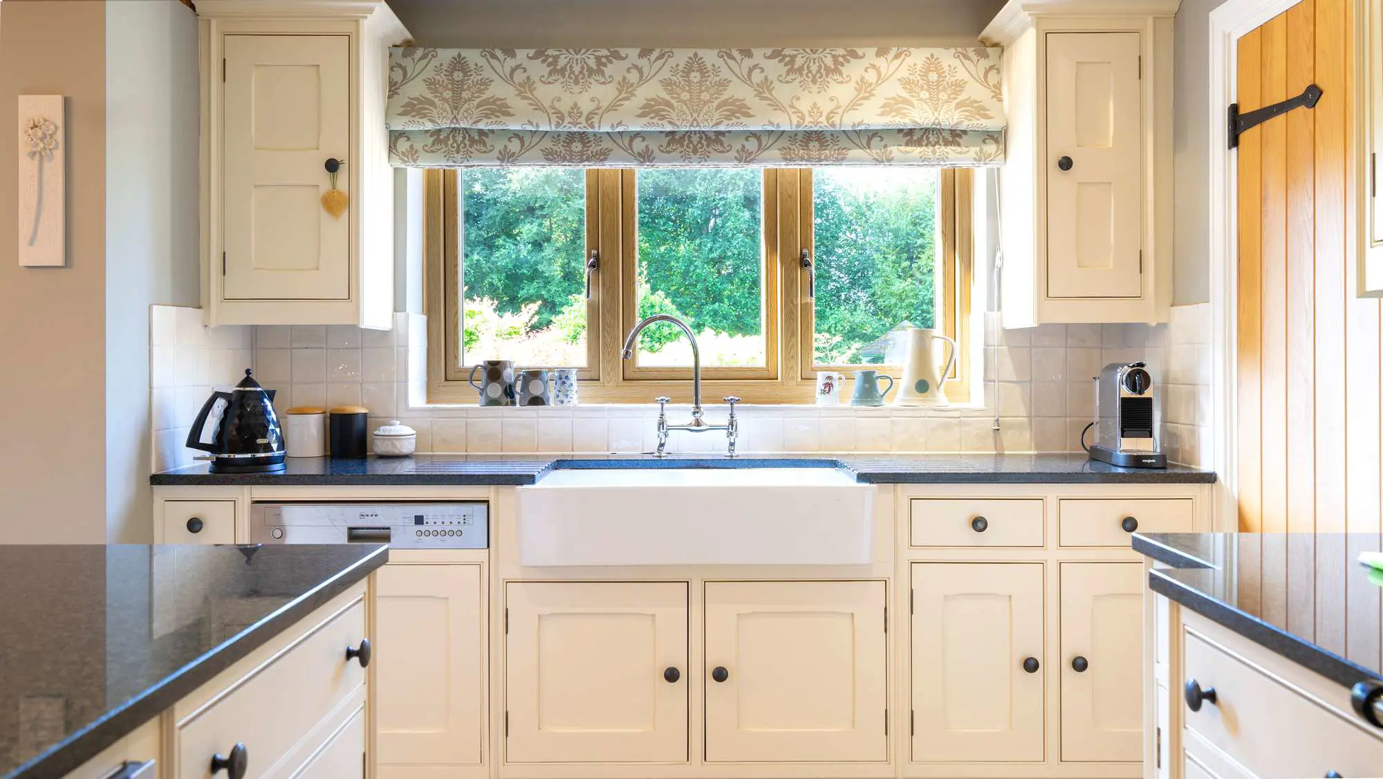 Alternative view of Oak effect timber alternative windows and doors.