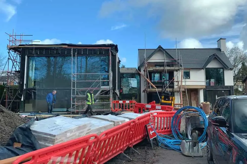 Large Structural glass installation Cheshire