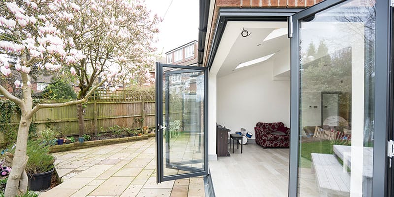 Aluminium bifolding door Liverpool