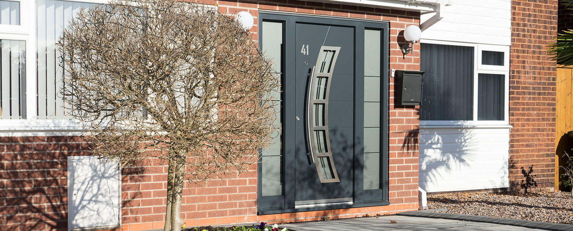 Aluminium Front Door Wirral John Knight Glass