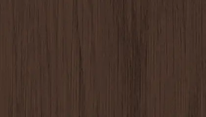 Fully finished, dark oak