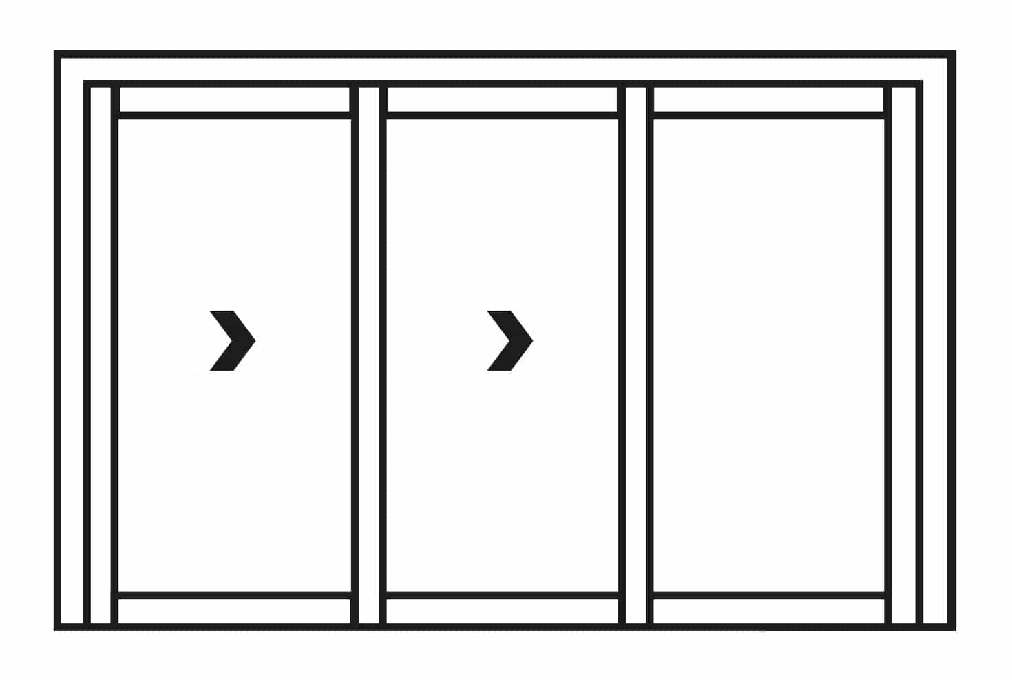 Knight Slide Sliding Door configurations