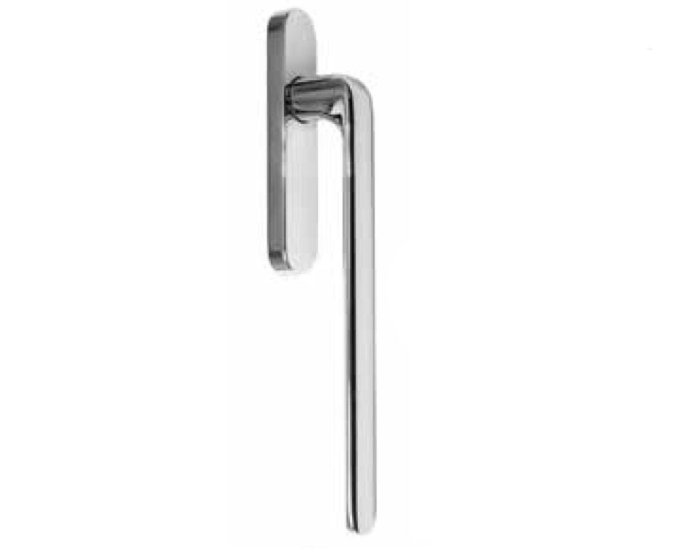 Polished Stainless Steel lift and slide handle