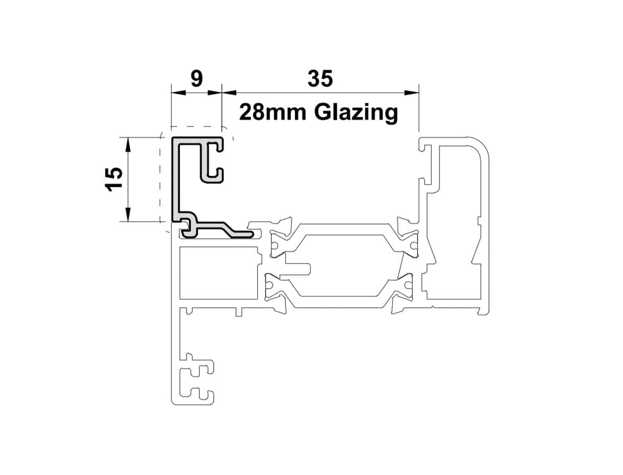 Technical Details Essential Aluminium window