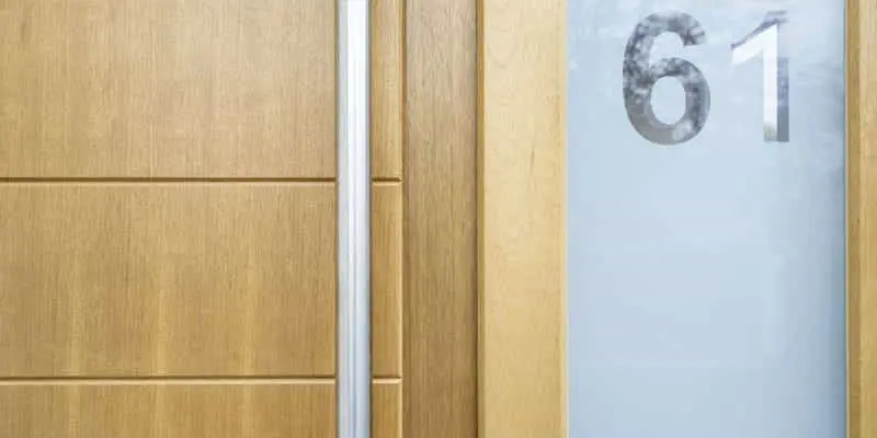 Timber Entrance Door Finishes