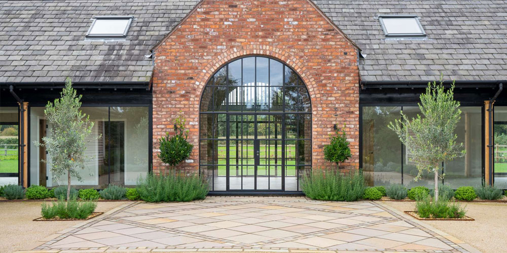 Arched Crittall Screens