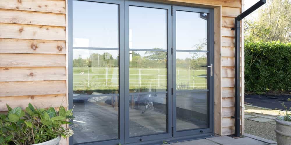 Steel look bifold Cheshire