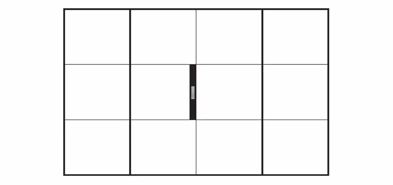 3 Panel Door