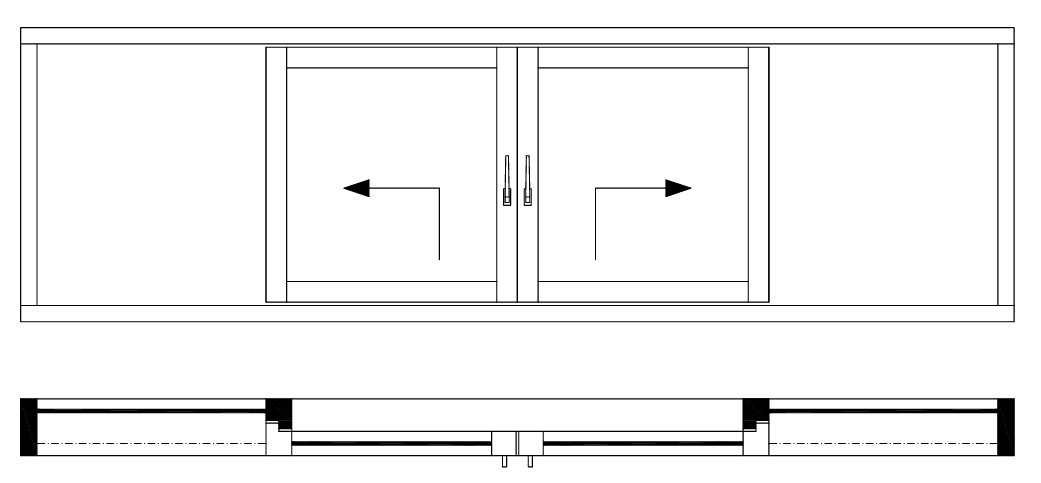 Dual Track Four Panel