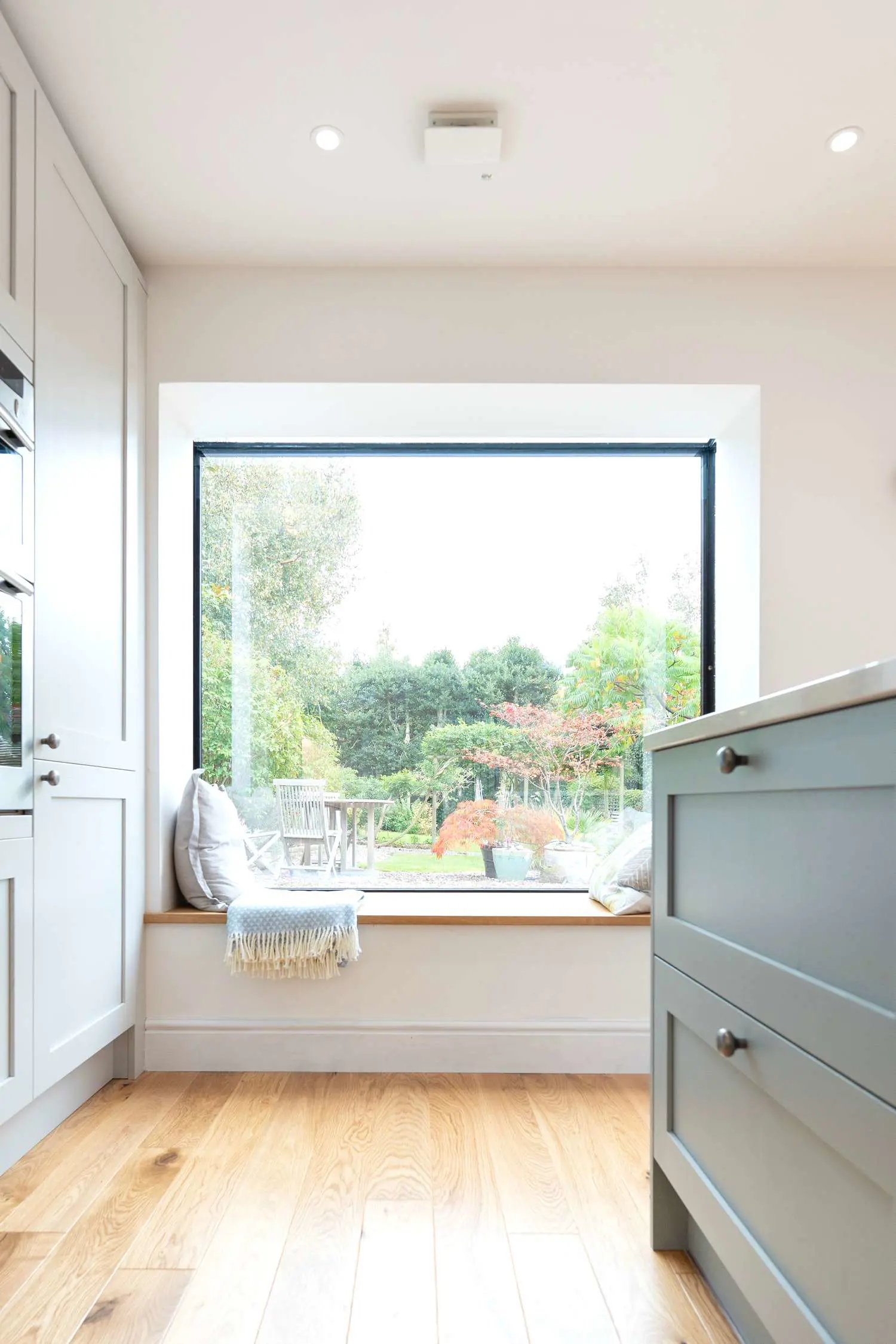 Internal view of Oriel window seat.