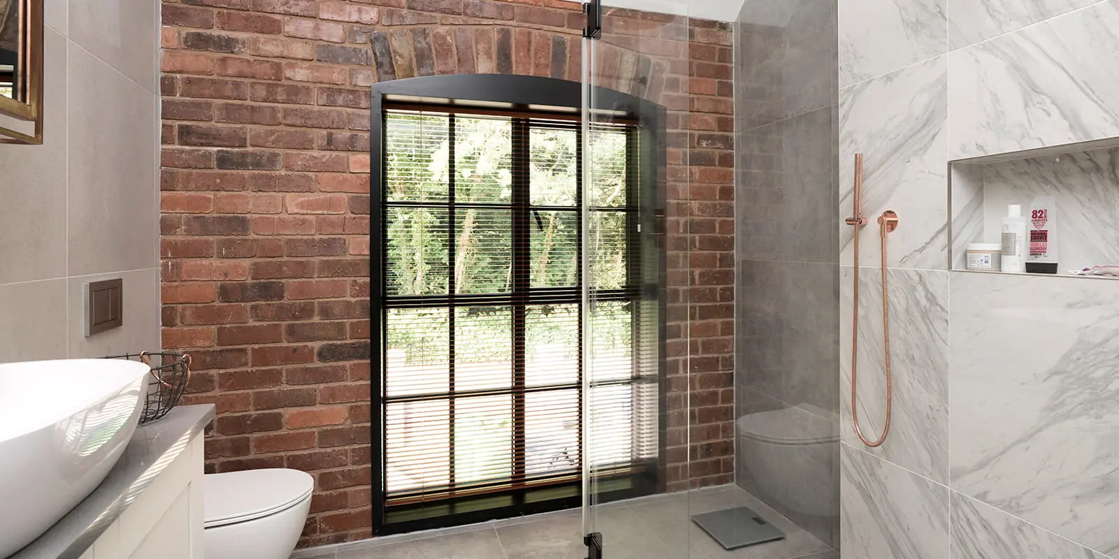 Crittall Shower Window