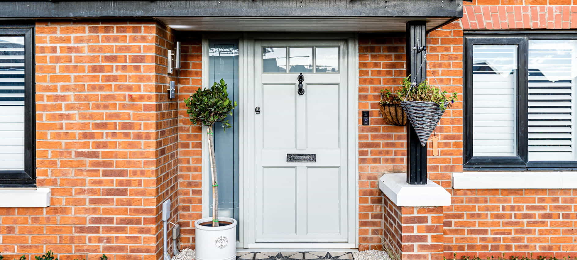 Agate Grey Composite Door Installation