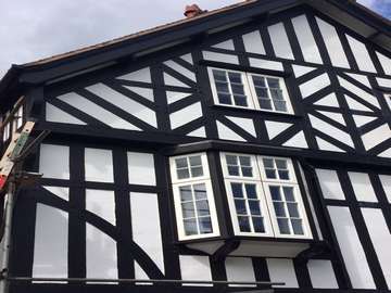 Evolution windows installed in Chester. Ideal for period properties, keeping a traditional window with modern properties and security!