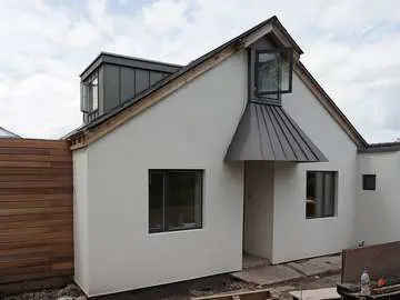 Front elevation of this stunning property renovation in neston, Cheshire.