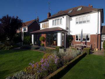 Installation of Rationel Timber/Aluminium French Doors and windows, West Kirby, Wirral.
