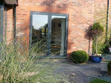 STOCKPORT CHESHIRE : Allstyle Aluminum French door - Double glazed. aluminium Doors French doors aluminium Cheshire near Manchester 