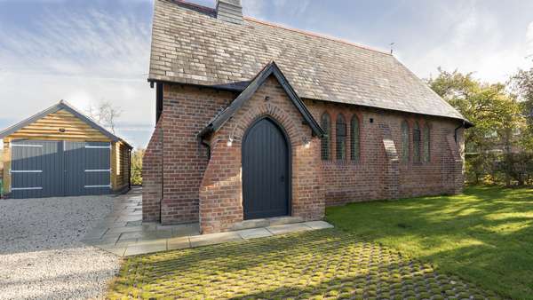 The original Church building which has now been extended and converted into a contemporary home.