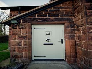 Traditional cottage style entrance door from Evolution.