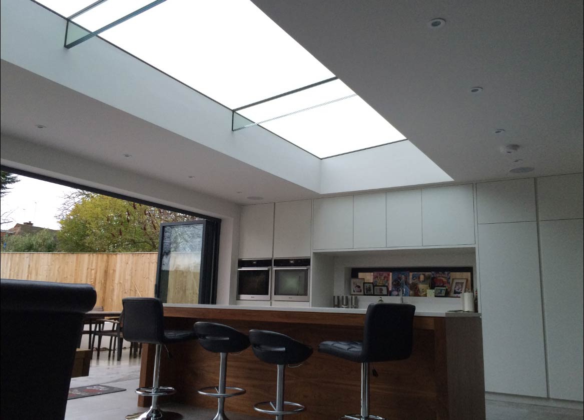 Ultra Flat Glass Roof Lights | John Knight Glass