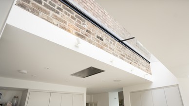 Another view of this stunning roof light bridging the gap between old and new whilst adding lots of natural light.